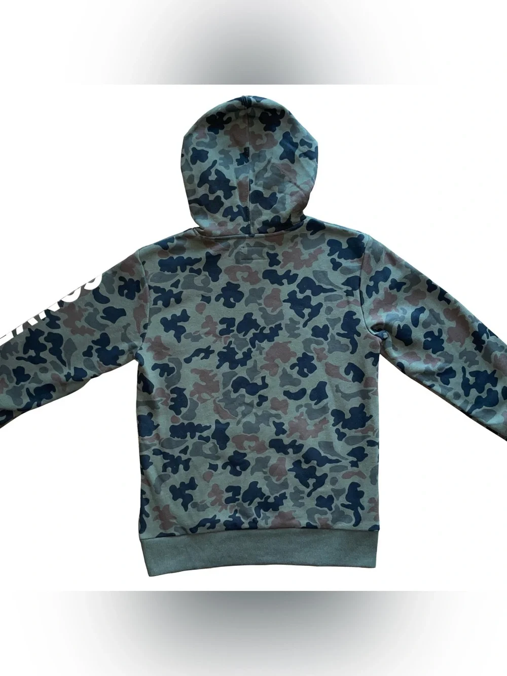 NWT Converse Green Camo Army Hoodie Youth Sz L 12-13 Sports Outdoors School Gorp